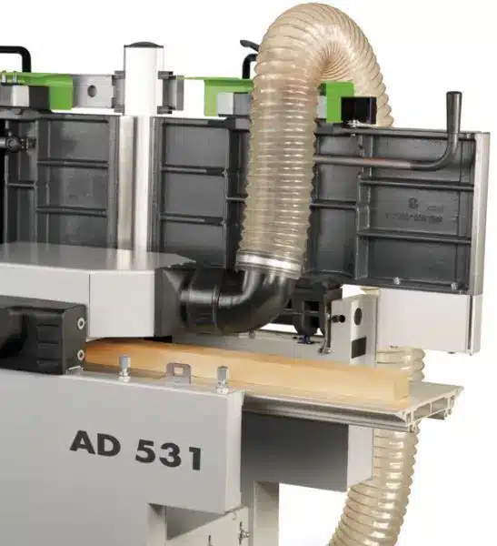 raboteuse dégauchisseuse Felder ad 531 systèmes de rallonges